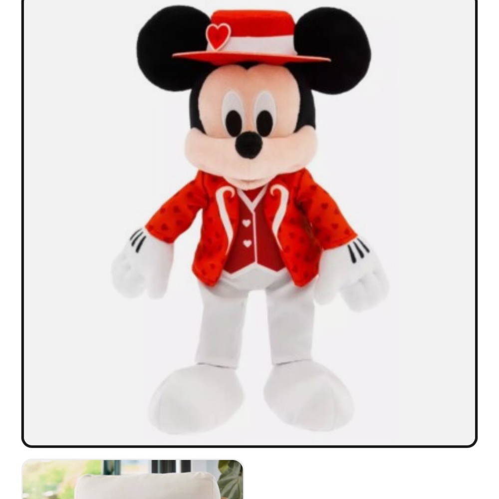 Disney 2025 Valentine's Day Mickey Mouse 12-Inch Plush [Hearts]